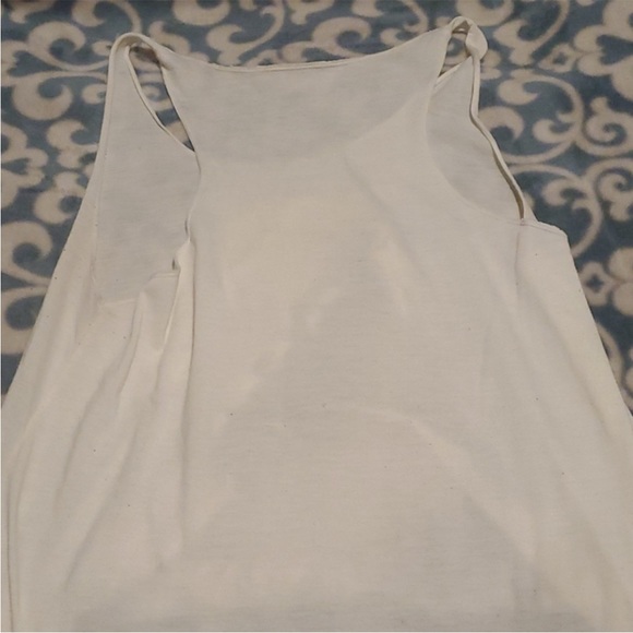 Ladies iconic Marilyn Monroe handmade tank top white base shirt size - Picture 5 of 6